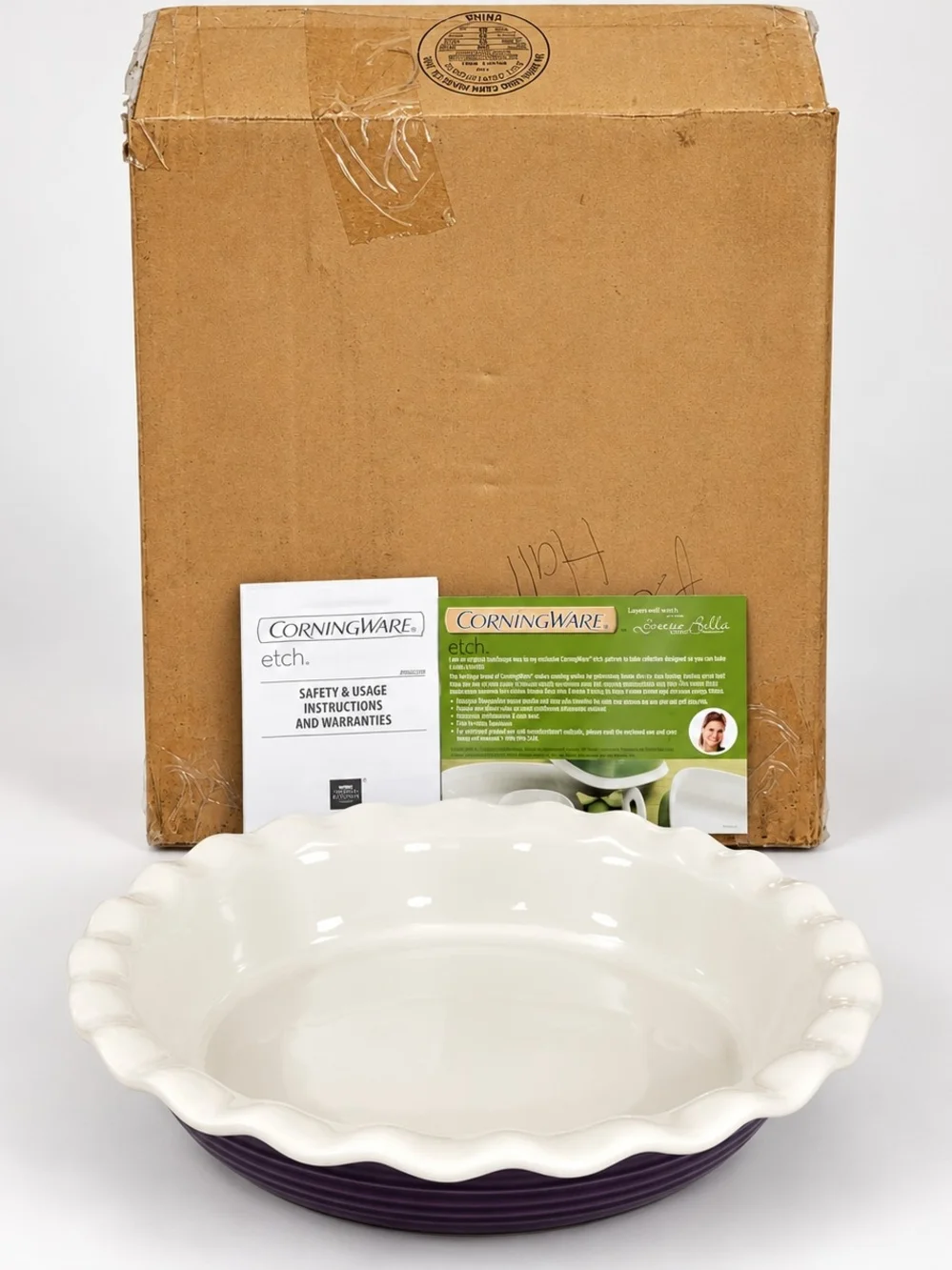 CorningWare Etch Purple 9.5